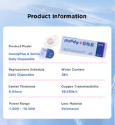 moodyPlus A 30 pcs Daily Contacts-Moodyplus