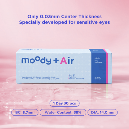 moodyPlus A 30 pcs Daily Contacts-Moodyplus