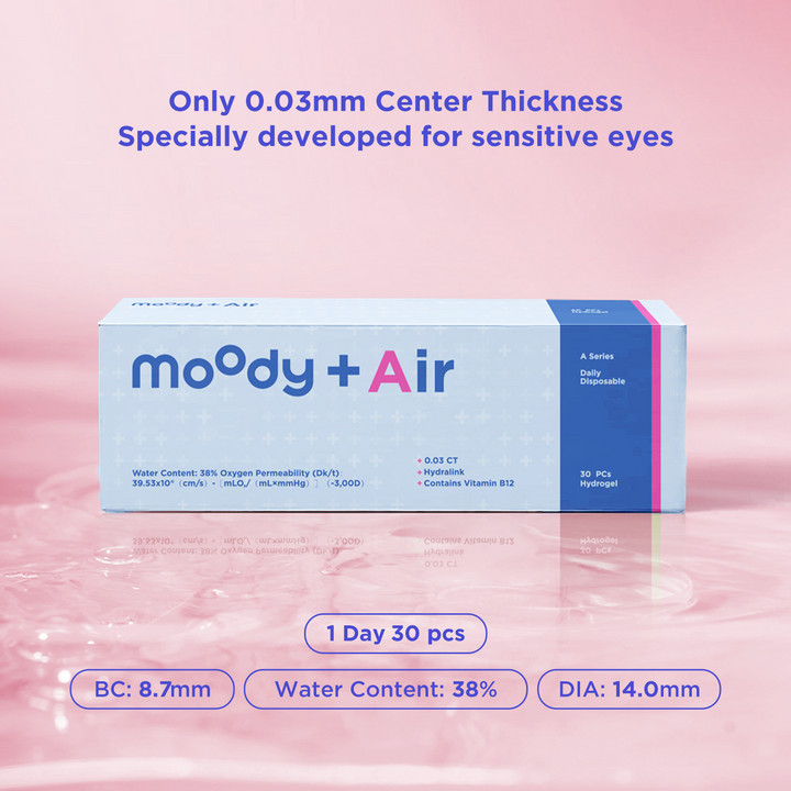 moodyPlus A 30 pcs Daily Contacts