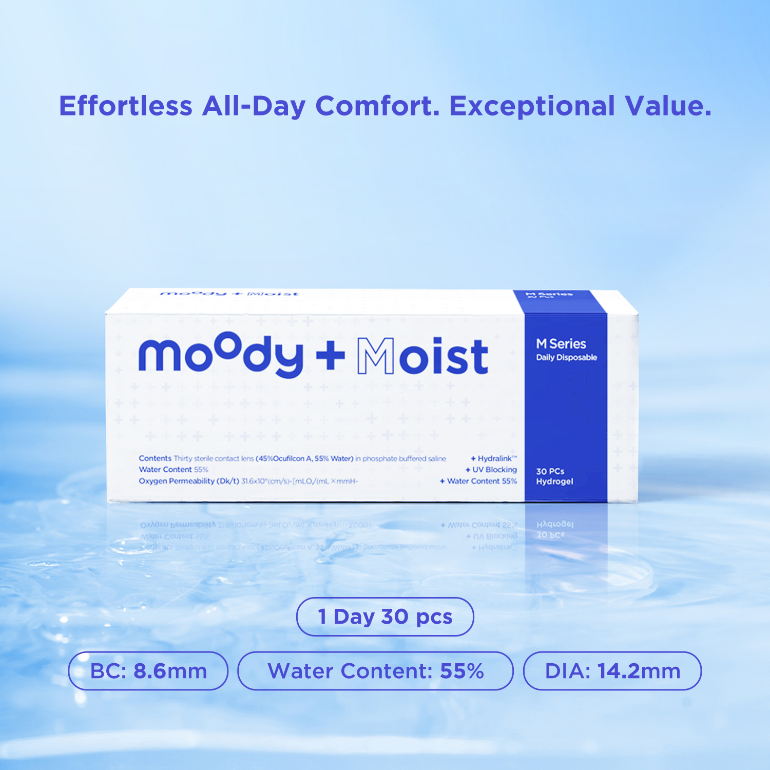 moodyPlus M Daily Contacts-Moodyplus